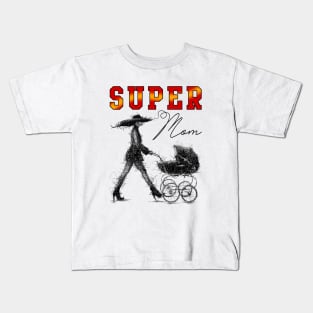 Super Mom Kids T-Shirt